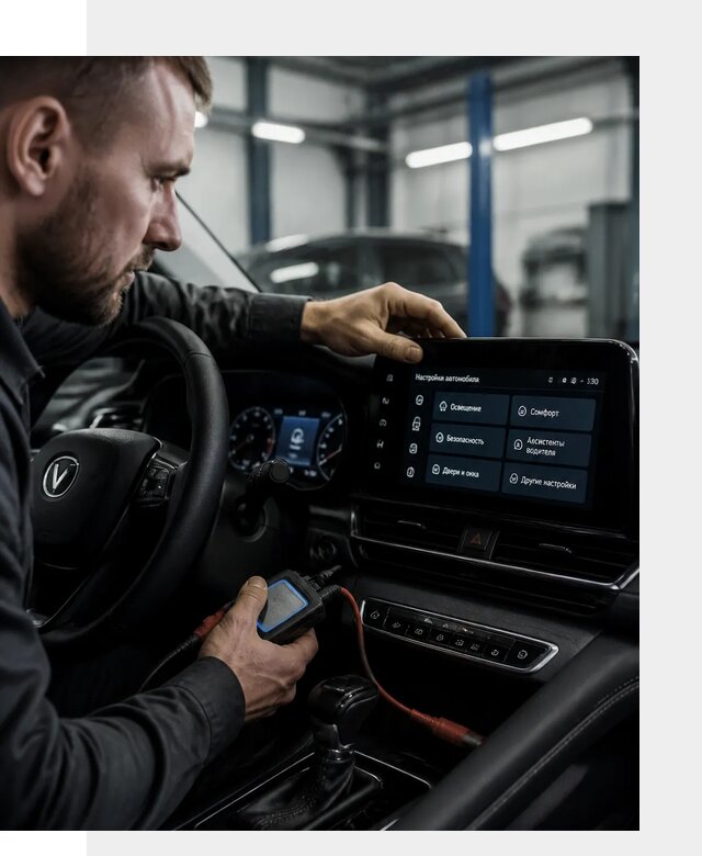 Русификация Changan CS55 и мультимедиа под ключ в Дагестанских Огнях