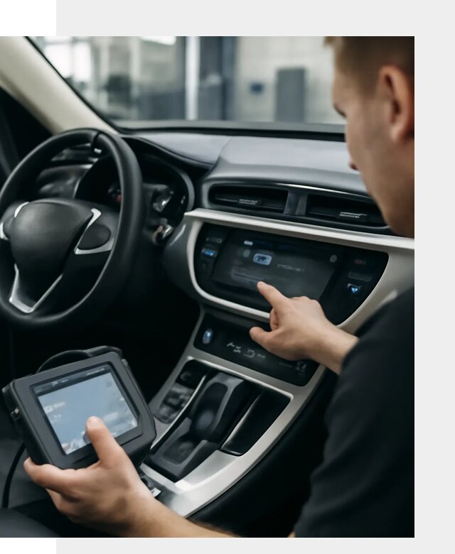 Русификация Geely Atlas мультимедиа и меню в Дагестанских Огнях