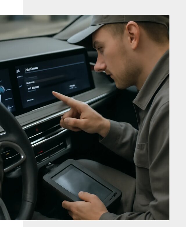 Русификация приборной панели автомобиля Voyah в Дагестанских Огнях
