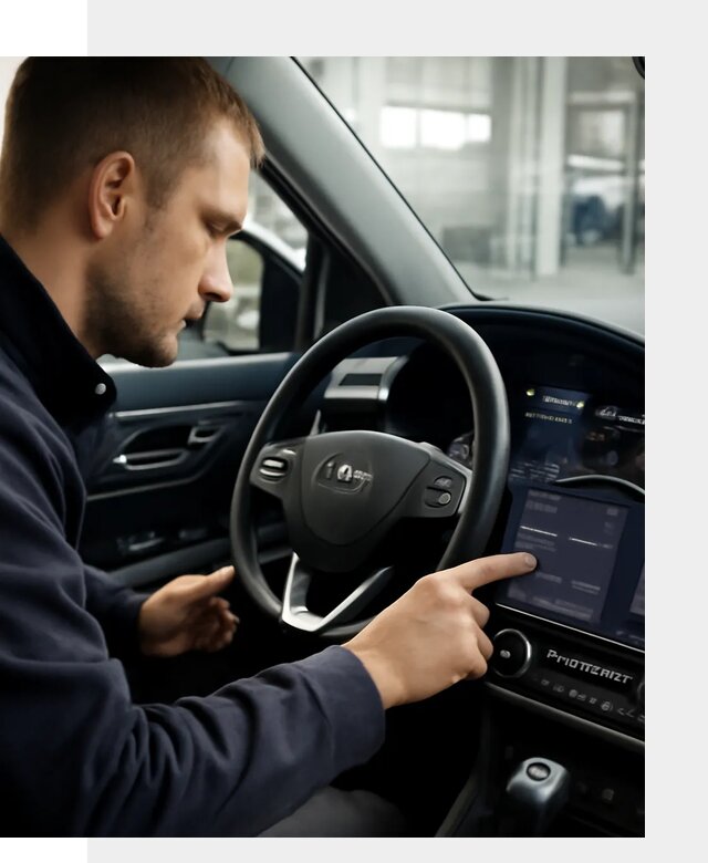 Русификация SsangYong Korando в Дагестанских Огнях под ключ для авто