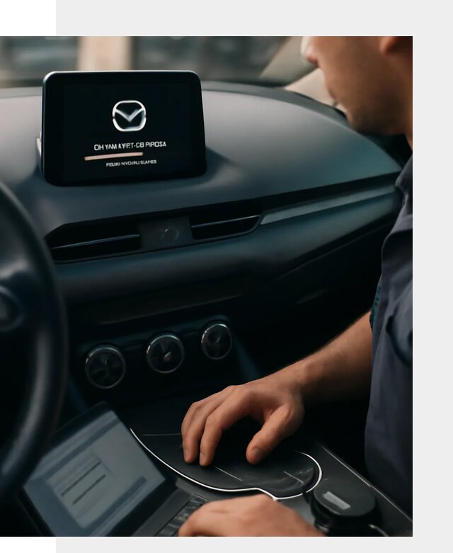 Установка приложений Mazda на мультимедийную систему в Дагестанских Огнях